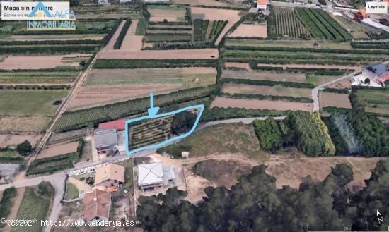 FINCA EDIFICABLE EN VILANOVA - PONTEVEDRA