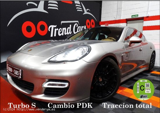 Porsche Panamera 4.8 Turbo 5p. - Rivas-Vaciamadrid