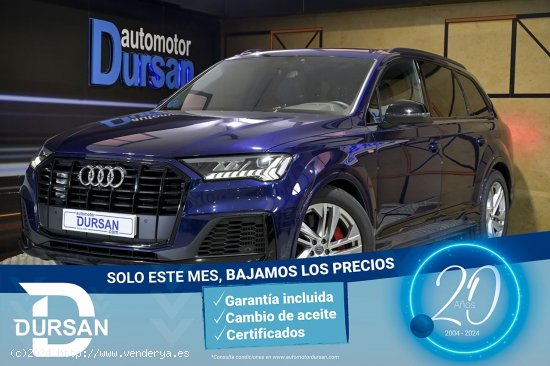  Audi Q7   S line 60 TFSIe 335kW456CV quattro tip Black line -  