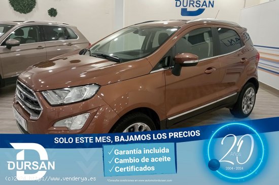  Ford Ecosport   1.0T EcoBoost 103kW 140CV SS Titanium -  