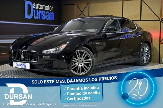  Maserati Ghibli   3.0 V6 DS 275CV RWD -  