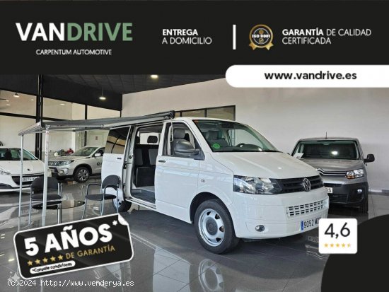 Volkswagen Transporter KOMBI 2.0TDI 180CV AUTOMATICA OFICINA MOVIL  CON TOLDO Y PLACA SOLAR CAMPER -