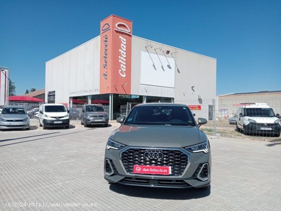  Audi Q3 Sportback 35 TFSI 110kW (150CV) S tronic S Line verde militar 2023 - Carcaixent 