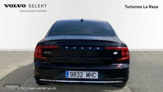 Volvo S 90 SEDAN 2.0 T8 RECHARGE CORE BRIGHT 4WD AUTO 455CV 4P de 2023 con 31.495 Km por 54.600 EUR.