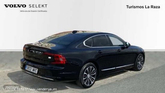 Volvo S 90 SEDAN 2.0 T8 RECHARGE CORE BRIGHT 4WD AUTO 455CV 4P de 2023 con 31.495 Km por 54.600 EUR.