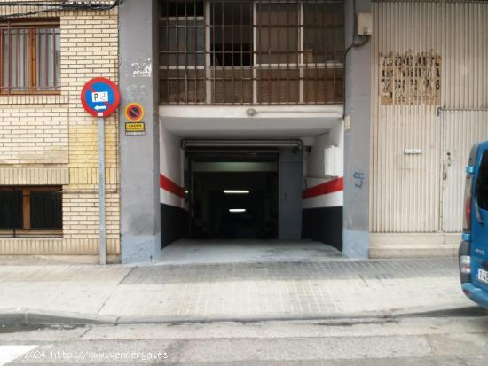  PLAZA DE GARAJE DOBLE EN SECTOR CUELLAR - C/ GENOVA - ZARAGOZA 