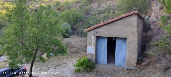 VENTA DE TERRENO RÚSTICO CON NAVE CORTIJO EN TAHAL, ALMERÍA. - ALMERIA