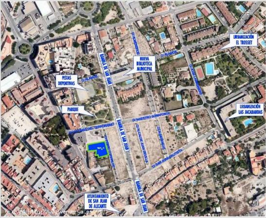 Se vende suelo urbano directo para edificio de viviendas, 4.400 m2 edificables más terrazas. - ALIC