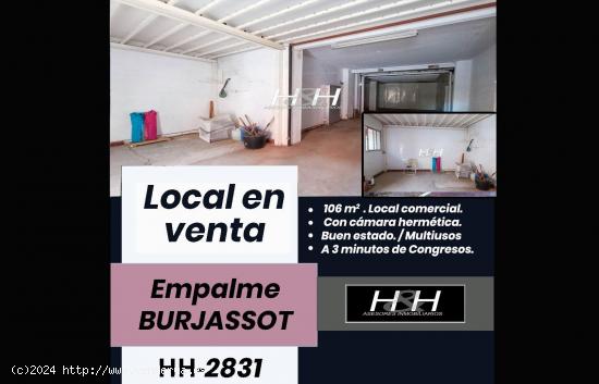 Oportunidad de negocio.Local en el Empalme. / HH Asesores, Inmobiliaria en Burjassot. - VALENCIA