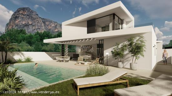  VILLAS DE OBRA NUEVA EN POLOP - ALICANTE 