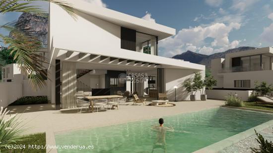 VILLAS DE OBRA NUEVA EN POLOP - ALICANTE