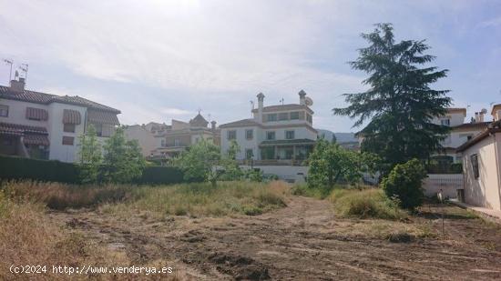 PARCELA HACIENDO ESQUINA SIN COMISIONES!! - GRANADA