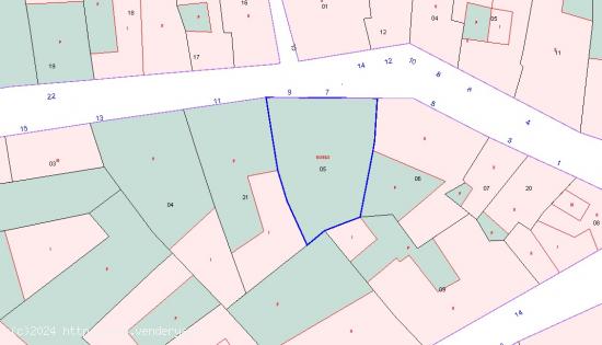  Solar con 13 metros de fachada con parcela de 200 m2 en pleno centro histórico de Alcázar de San J 