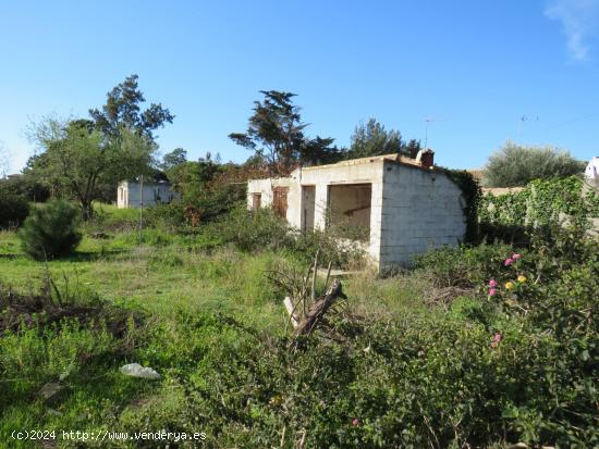 GRAN TERRENO EN LA ZONA DE LA RANA VERDE CON VIVIENDA PARA REFORMAR - CADIZ