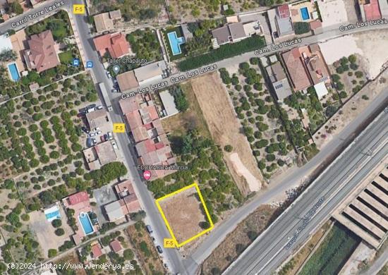 Terreno en venta en Beniaján Camino de los Pinos - MURCIA