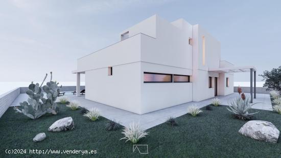 PROYECTO VILLA EN CONSTRUCCIÓN  EN LA AZOHÍA. CARTAGENA. - MURCIA