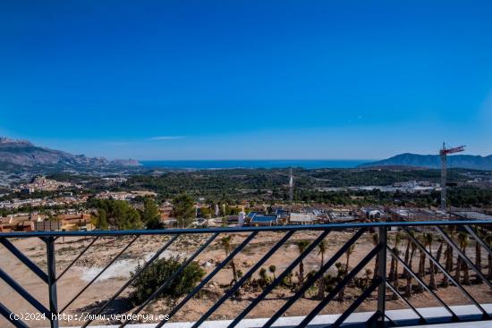 Chalets independientes a estrenar con vistas al mar en Polop (provincia de Alicante) - ALICANTE