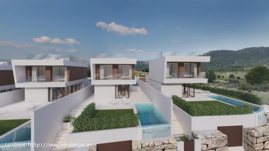  Salisol Golf: Villas modernas con vistas panorámicas en Finestrat, Alicante - ALICANTE 