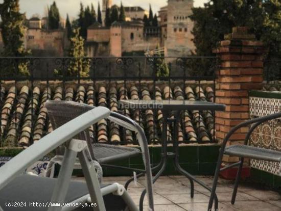 Se alquila maravillosa casa en el barrio del Albaicín, con vistas directas a la Alhambra - GRANADA