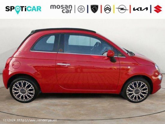 Fiat 500 C 1.0 MHEV 70 MONOTRIM MIRROR LL16 CLIMA RADAR AR ANTINIEBLAS VOLANTE NEGRO - Rivas