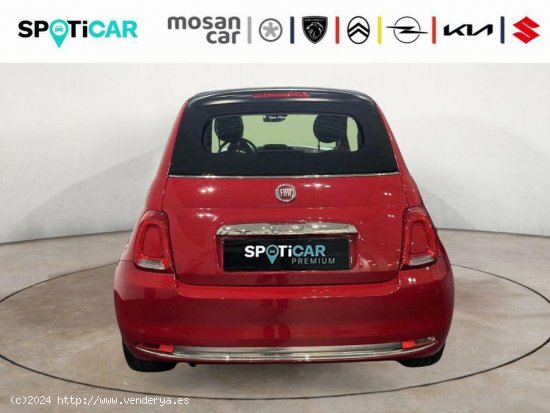 Fiat 500 C 1.0 MHEV 70 MONOTRIM MIRROR LL16 CLIMA RADAR AR ANTINIEBLAS VOLANTE NEGRO - Rivas