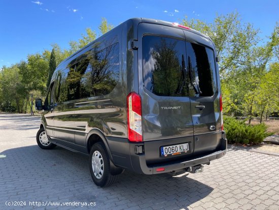 Ford Transit Kombi 9 Plazas 350 L3H2 Trend Delantera 2.0 TDCi 130cv 6 vel. *IVA deducible* *30.000 k