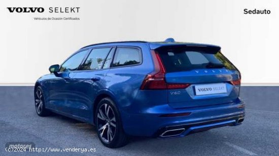 Volvo V 60 2.0 T6 RECHARGE R-DESIGN AUTO 4WD 5P de 2020 con 38.373 Km por 36.800 EUR. en Murcia