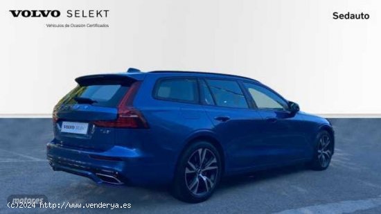 Volvo V 60 2.0 T6 RECHARGE R-DESIGN AUTO 4WD 5P de 2020 con 38.373 Km por 36.800 EUR. en Murcia