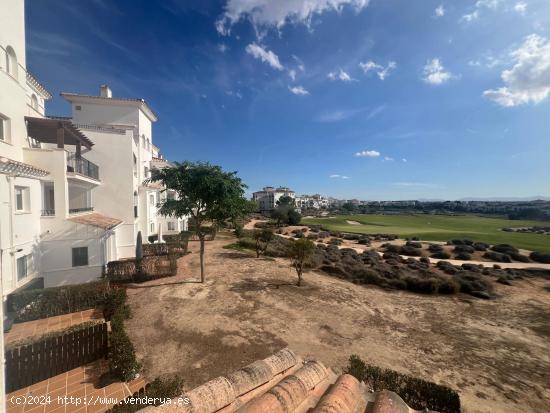 VENTA-APARTAMENTOS-HACIENDA DEL RIQUELME GOLF RESORT-2B-1D-BALCON-TERRAZA 18M2-VIGILANCIA 24H - MURC