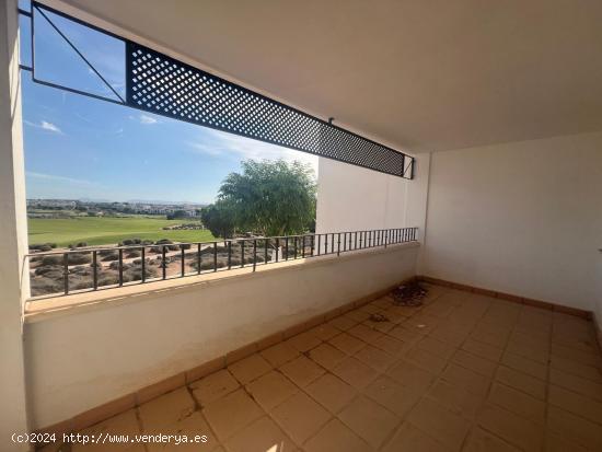 VENTA-APARTAMENTOS-HACIENDA DEL RIQUELME GOLF RESORT-2B-1D-BALCON-TERRAZA 18M2-VIGILANCIA 24H - MURC