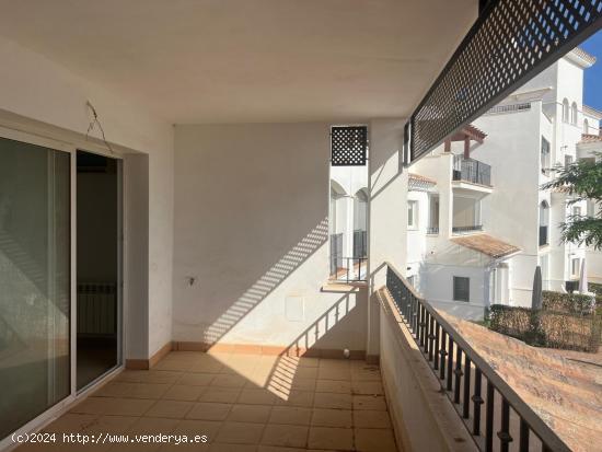 VENTA-APARTAMENTOS-HACIENDA DEL RIQUELME GOLF RESORT-2B-1D-BALCON-TERRAZA 18M2-VIGILANCIA 24H - MURC