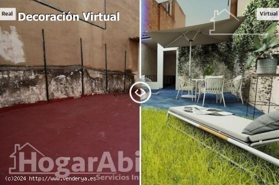 ¡GRAN OPORTUNIDAD! PARA REFORMAR, EN EL CENTRO, CON BALCÓN Y GRAN TERRAZA - CASTELLON