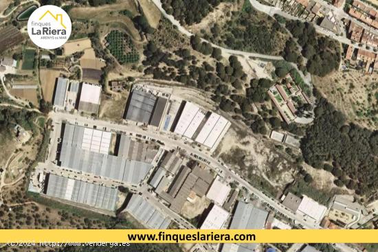 SOLAR INDUSTRIAL EN VENTA EN ARENYS DE MUNT. - BARCELONA