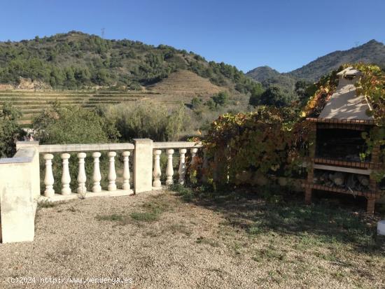 FINCA RÚSTICA CON CASA EN PERFECTO ESTADO, CERCA DE LA POBLACIÓN. ELECTRICIDAD, POZO Y BALSA. - TA