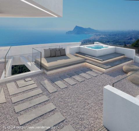 Proyecto en Altea Hills, todo de primera calidad con impresionantes vistas al mar Mediterráneo. - A