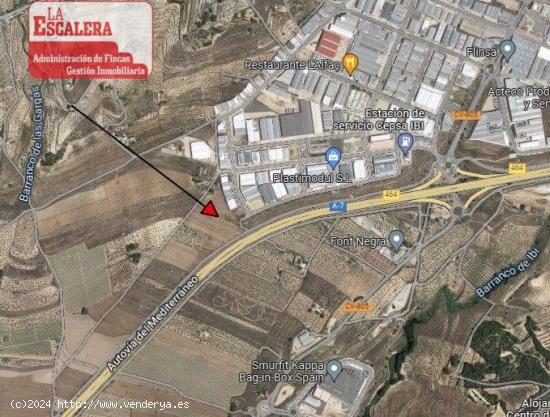  SUELO INDUSTRIAL EN IBI. FASE 1 DEL NUEVO POLÍGONO. - ALICANTE 