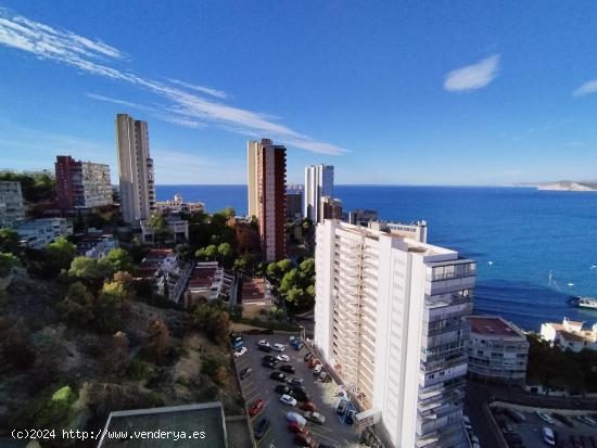 Apartaqmento en zona de Levante. Con 1 dormitorio y 1 baño. Vistas al mar. Reformado. - ALICANTE