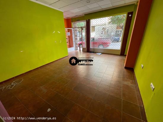 INMOBILIARIA TEJARES ALQUILA LOCAL EN ZONA FRANCISCANOS - ALBACETE