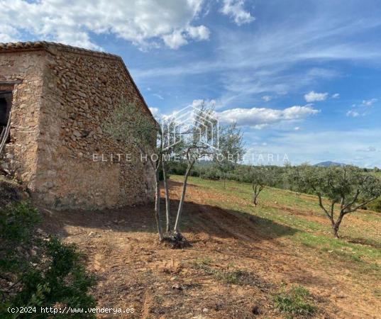 MASIA DE ORIGEN SOBRE  TERRENO RUSTICO EN USERES - CASTELLON