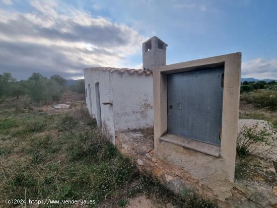 Finca rústica con construcción de 57m2 en el Perello - TARRAGONA