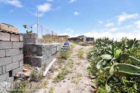 Terreno rústico con varias construcciones en Granadilla. - SANTA CRUZ DE TENERIFE