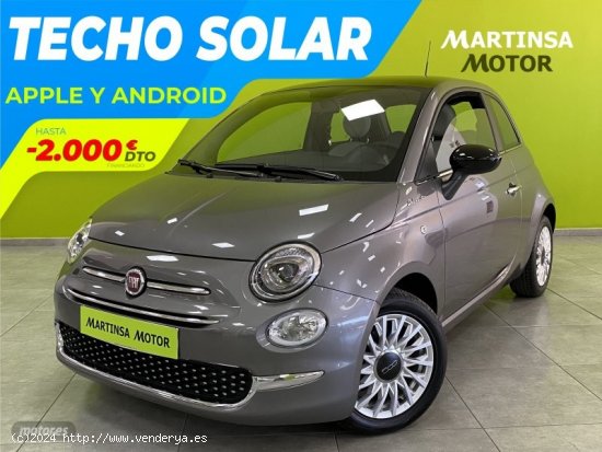 Fiat 500 Dolcevita 1.0 Hybrid 51KW (70 CV) de 2022 con 27.000 Km por 14.800 EUR. en Malaga