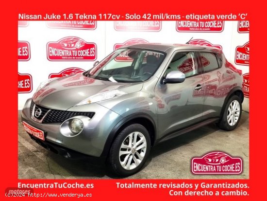 Nissan Juke 1.6 TEKNA SPORT 4X2 de 2010 con 42.132 Km por 12.490 EUR. en Tarragona