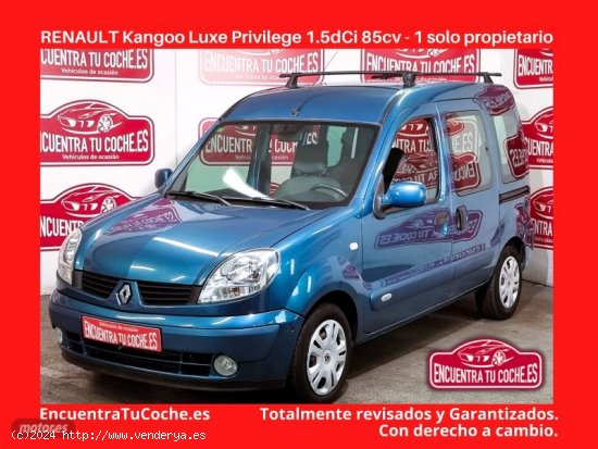 Renault Kangoo Combi 1.5 dCi Privilege Luxus de 2007 con 135.347 Km por 8.490 EUR. en Tarragona