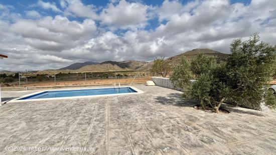 CASA DE CAMPO EN HONDÓN DE LOS FRAILES - BARBARROJA - ALICANTE