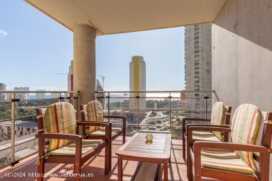  BONITO Y AMPLIO APTO. EN PLAYA PONIENTE, AL LADO DE UN CAMPO DE GOLF Y BONITAS VISTAS AL MAR! - ALIC 