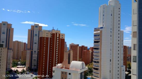 Apartamento con 2 dormitorios y amplia terraza acristalada en zona Levante. - ALICANTE