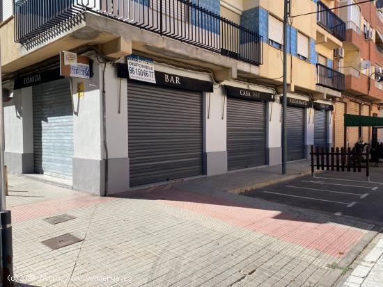 BAR EN ALQUILER EN ZONA DEL Bª DEL CRISTO (QUART) - VALENCIA