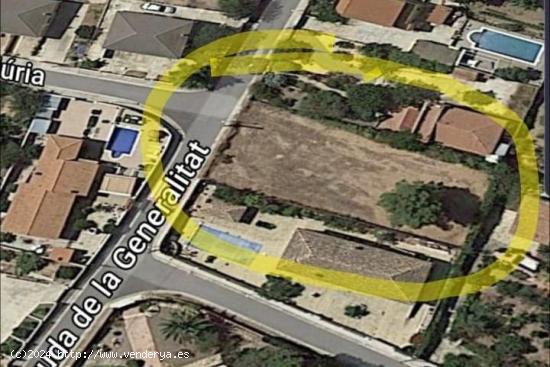 Parcela urbana en la Urbanizcion Sant Miquel de Vespella de Gaia con 748 m2. - TARRAGONA