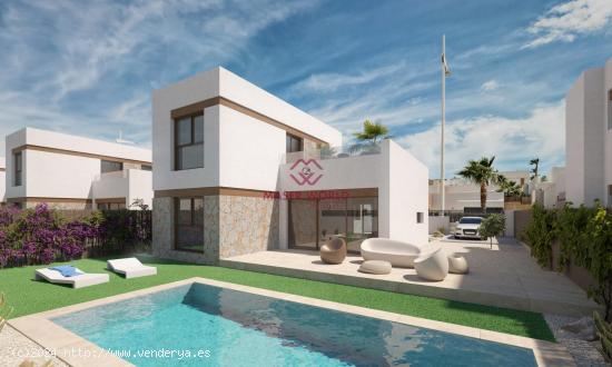  VILLAS DE OBRA NUEVA EN ALGORFA - ALICANTE 